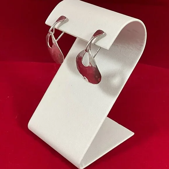 Ed Levin Sterling Silver Jamaica Earrings- Medium